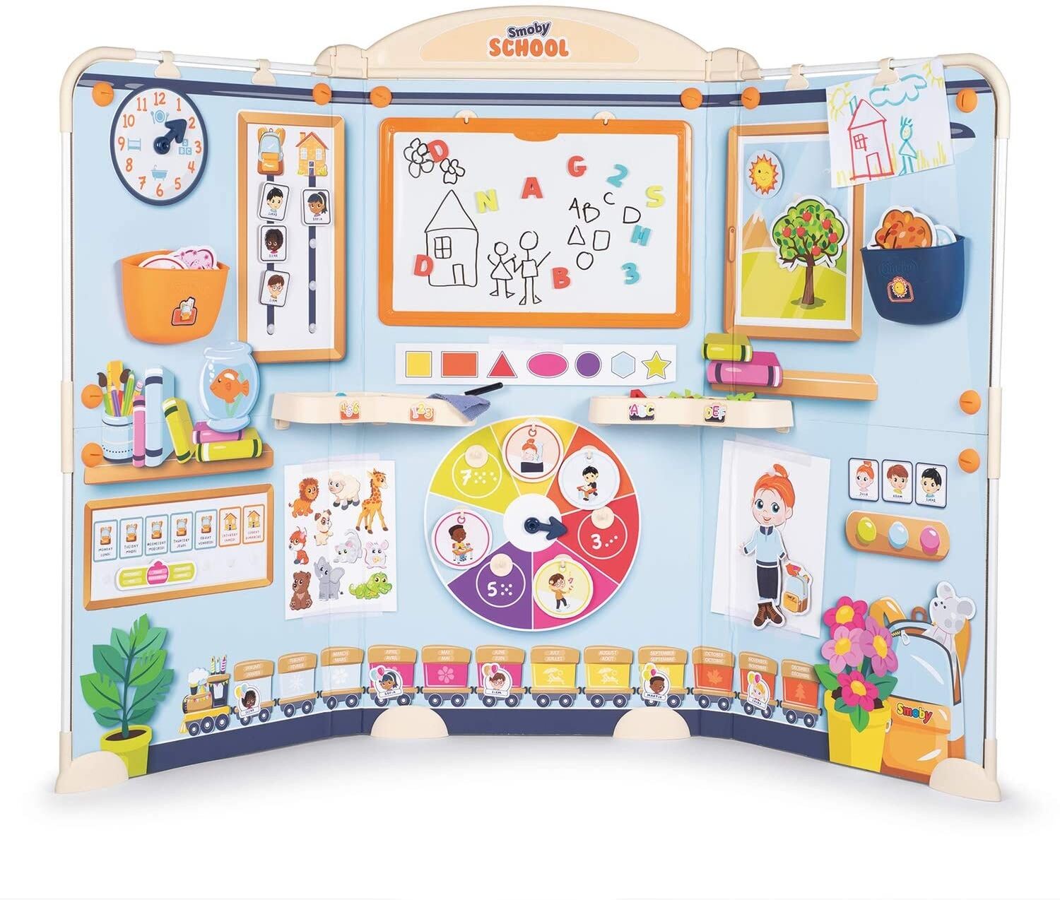 Smoby Gioco Smoby School con 80 accessori Smoby Gioco Smoby School con 80 accessori