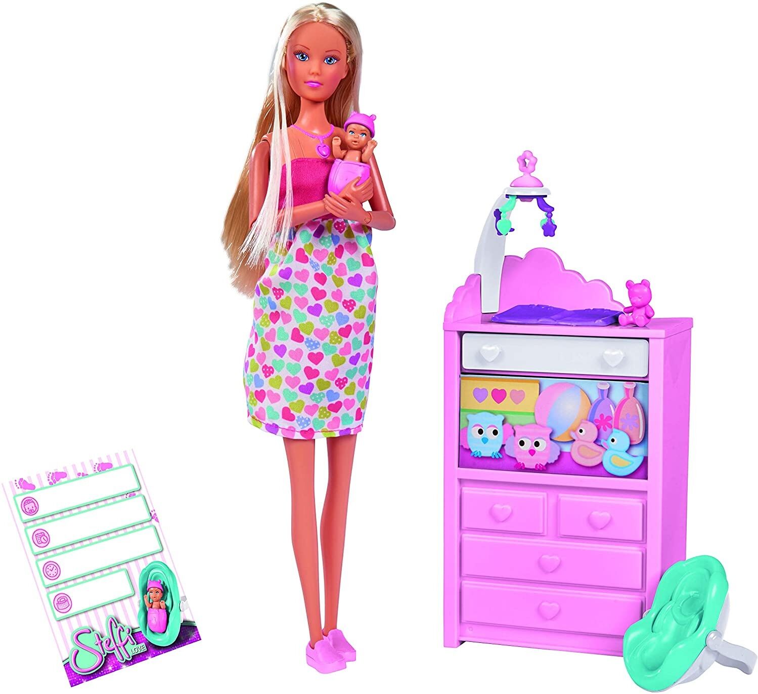 Simba Bambola Simba Steffi Love Real Mommy Simba Bambola Simba Steffi Love Real Mommy