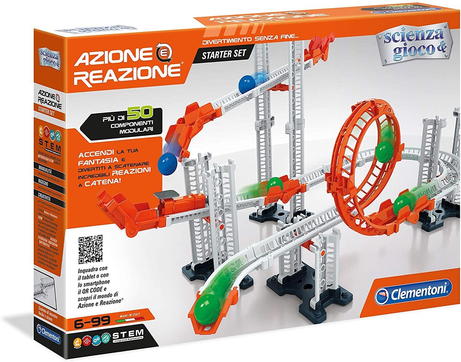 Clementoni Gioco Clementoni Azione e Reazione Starter Set Clementoni Gioco Clementoni Azione e Reazione Starter Set