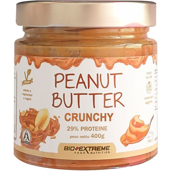 bio extreme peanut butter crunchy 400 gr