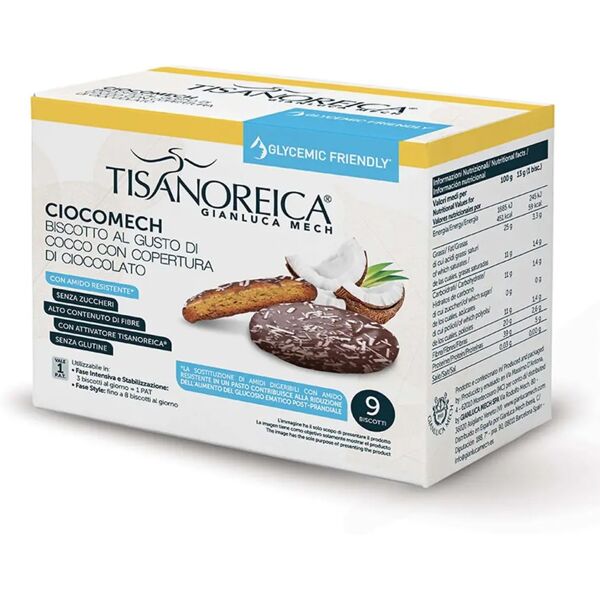 tisanoreica ciocomech cocco 9 biscotti