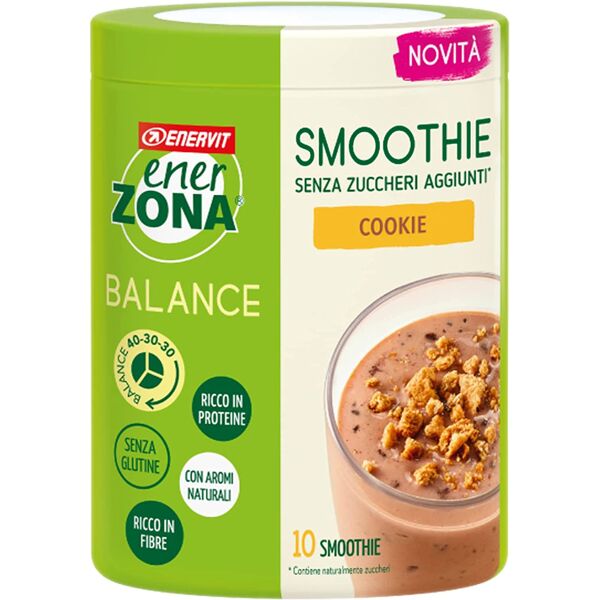 enerzona balance smoothie 300 gr cookie