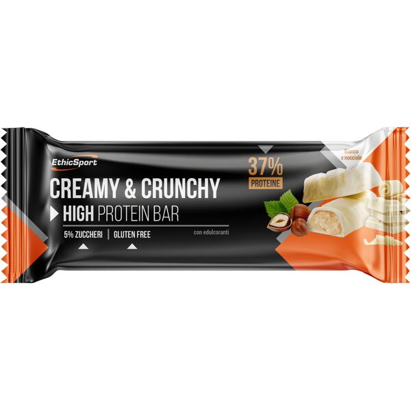 ethic sport creamy crunchy bar 30 gr bianco-nocciola