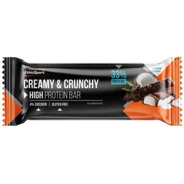 ethic sport creamy crunchy bar 30 gr fondente-cocco