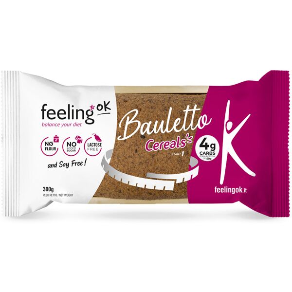 feeling ok start bauletto ai cereali 300 gr