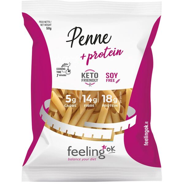 feeling ok penne + protein 50 gr