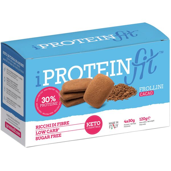 i proteinfit frollini 4 x 30 gr cacao