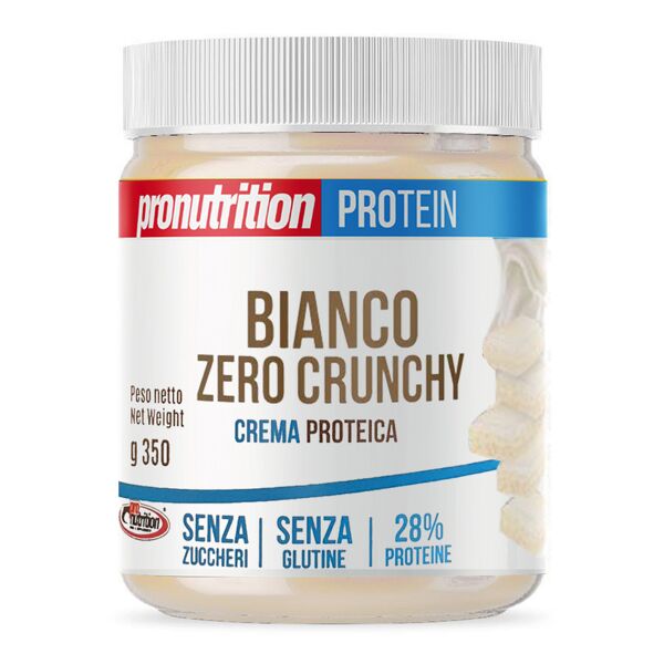 pro nutrition food pro nutrition bianco zero crunchy 350 gr