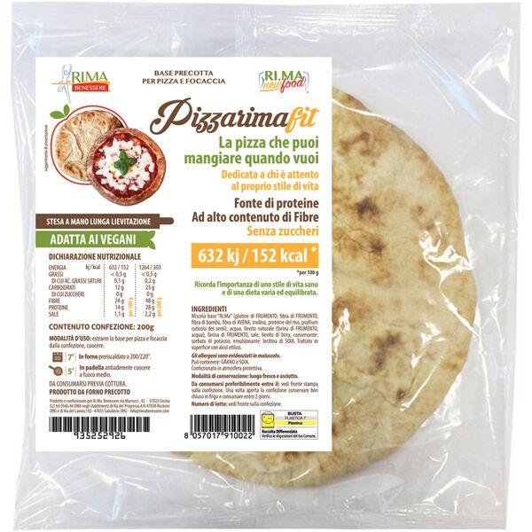 ri.ma benessere pizzarima fit 200 gr