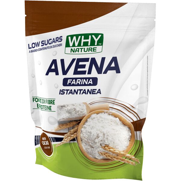 why nature avena farina istantanea 1 kg cacao