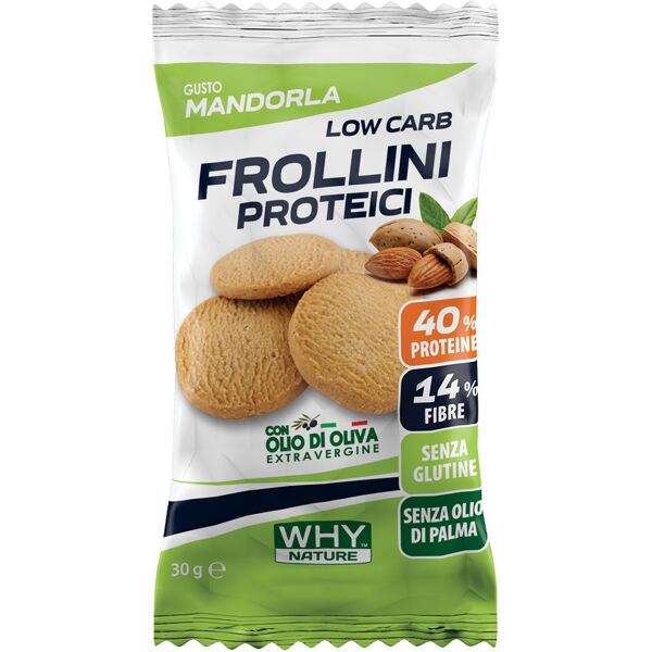 why nature frollini proteici 30 gr mandorla