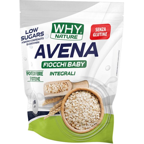 why nature avena fiocchi baby integrali senza glutine 1 kg neutro