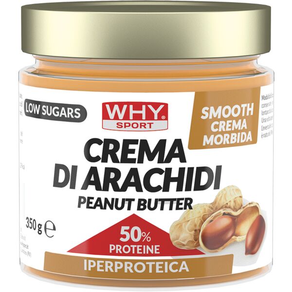 why sport crema di arachidi iperproteica smooth 350 gr