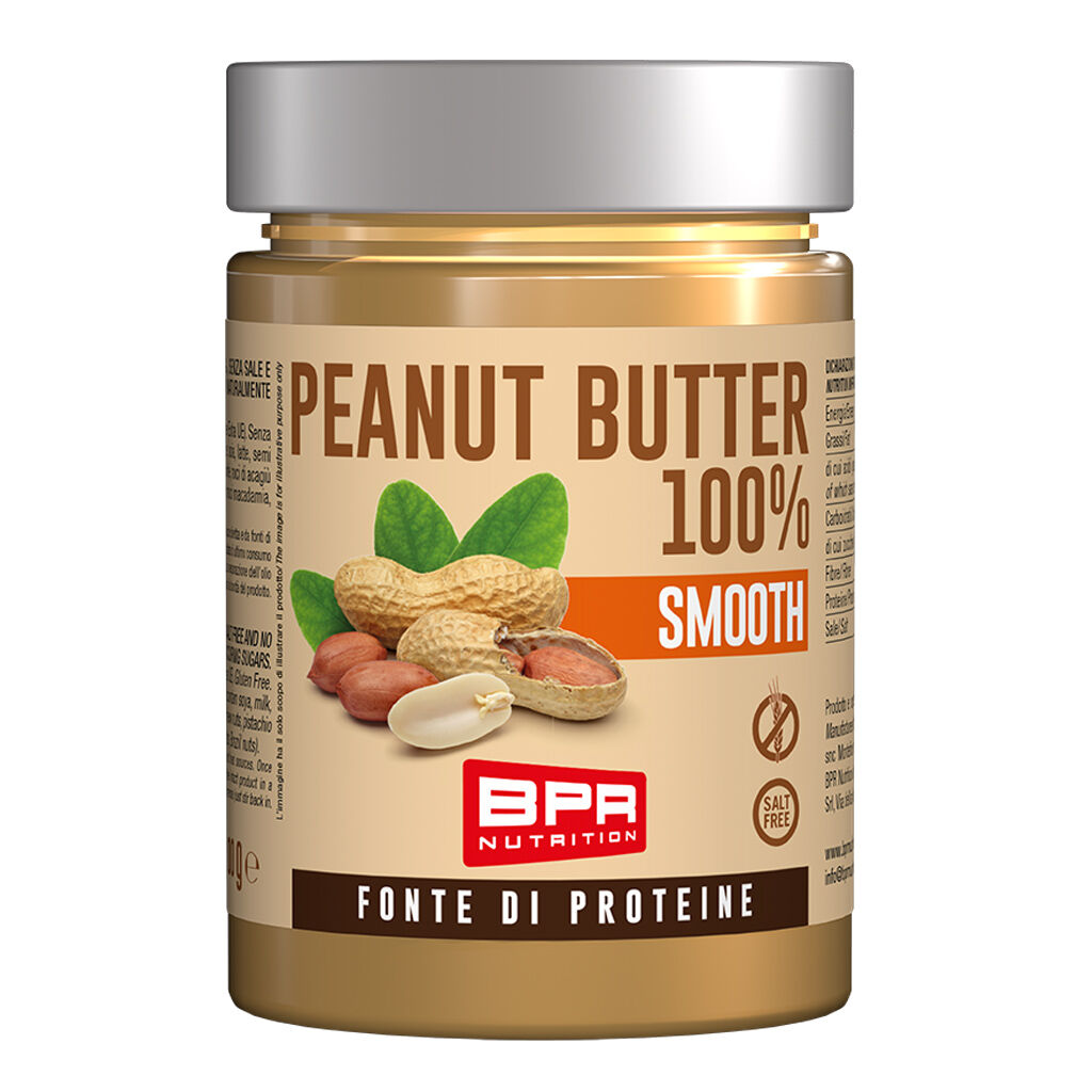bpr nutrition peanut butter 100% smooth 300 gr