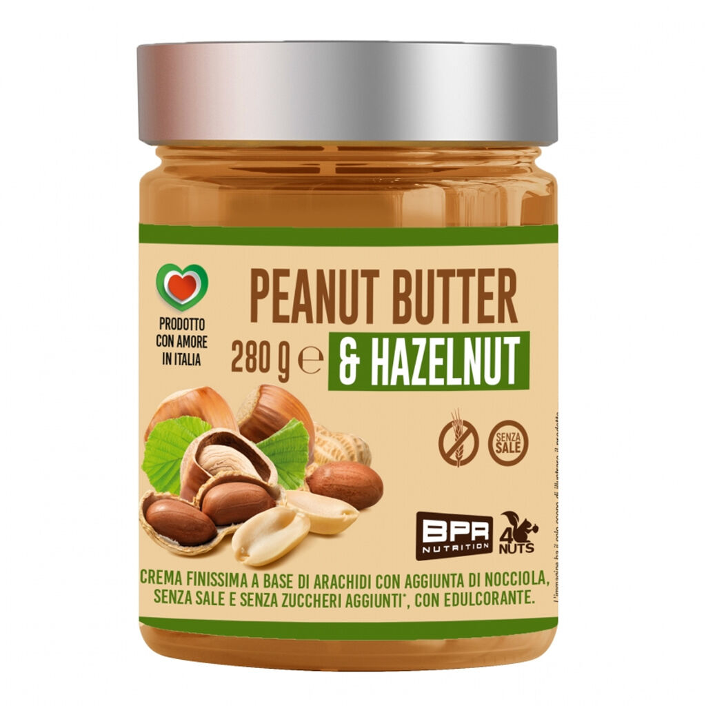 bpr nutrition peanut butter & hazelnut 280 gr