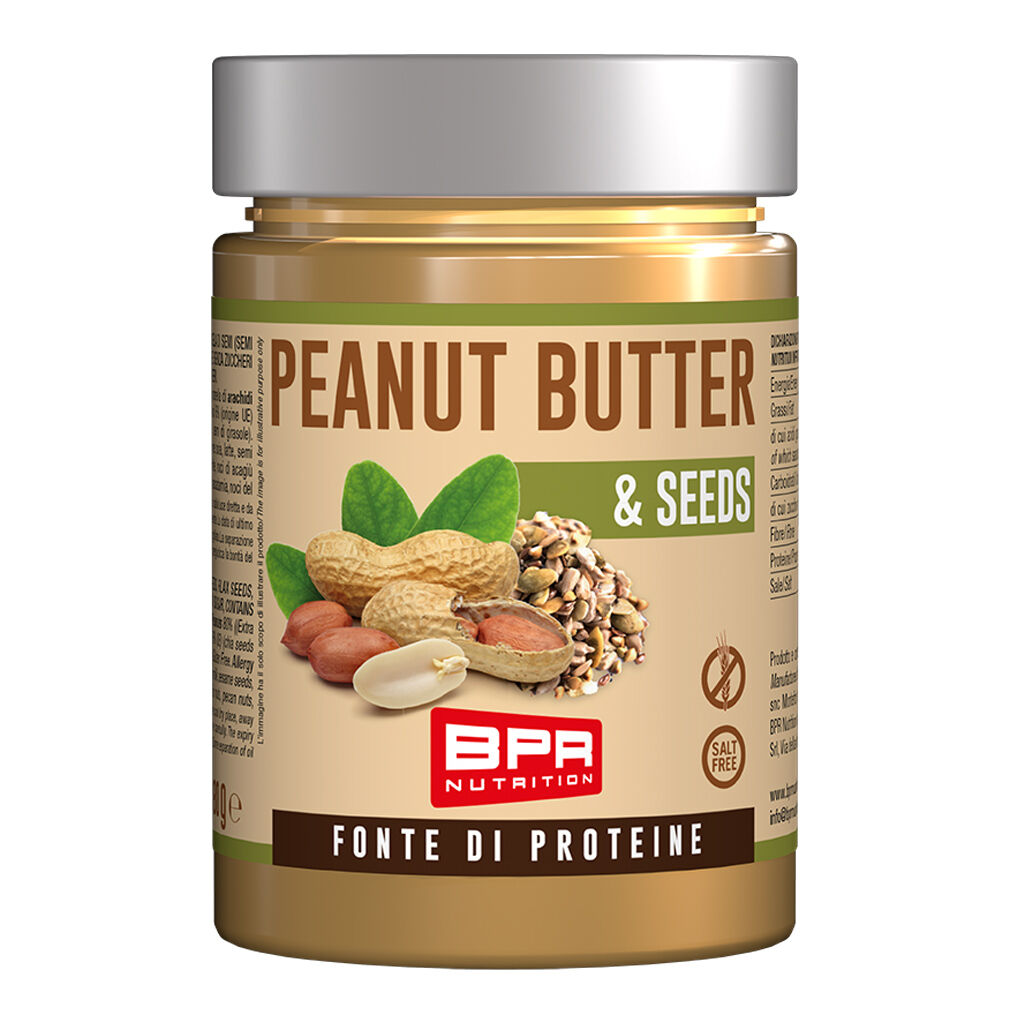 bpr nutrition peanut butter & seeds 280 gr