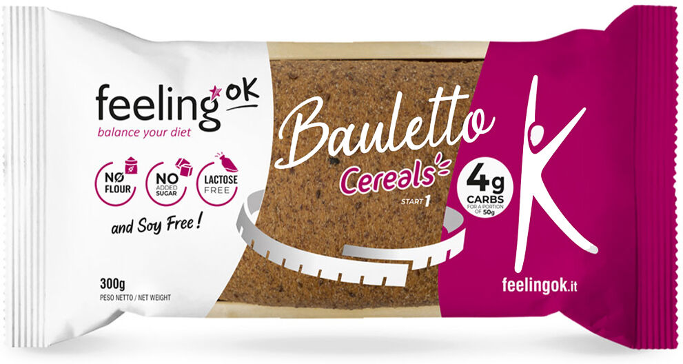 feeling ok start bauletto ai cereali 300 gr