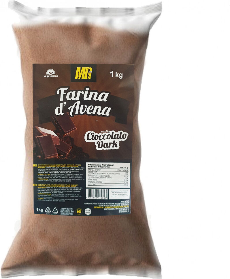 mg food farina d'avena cioccolato dark 1 kg