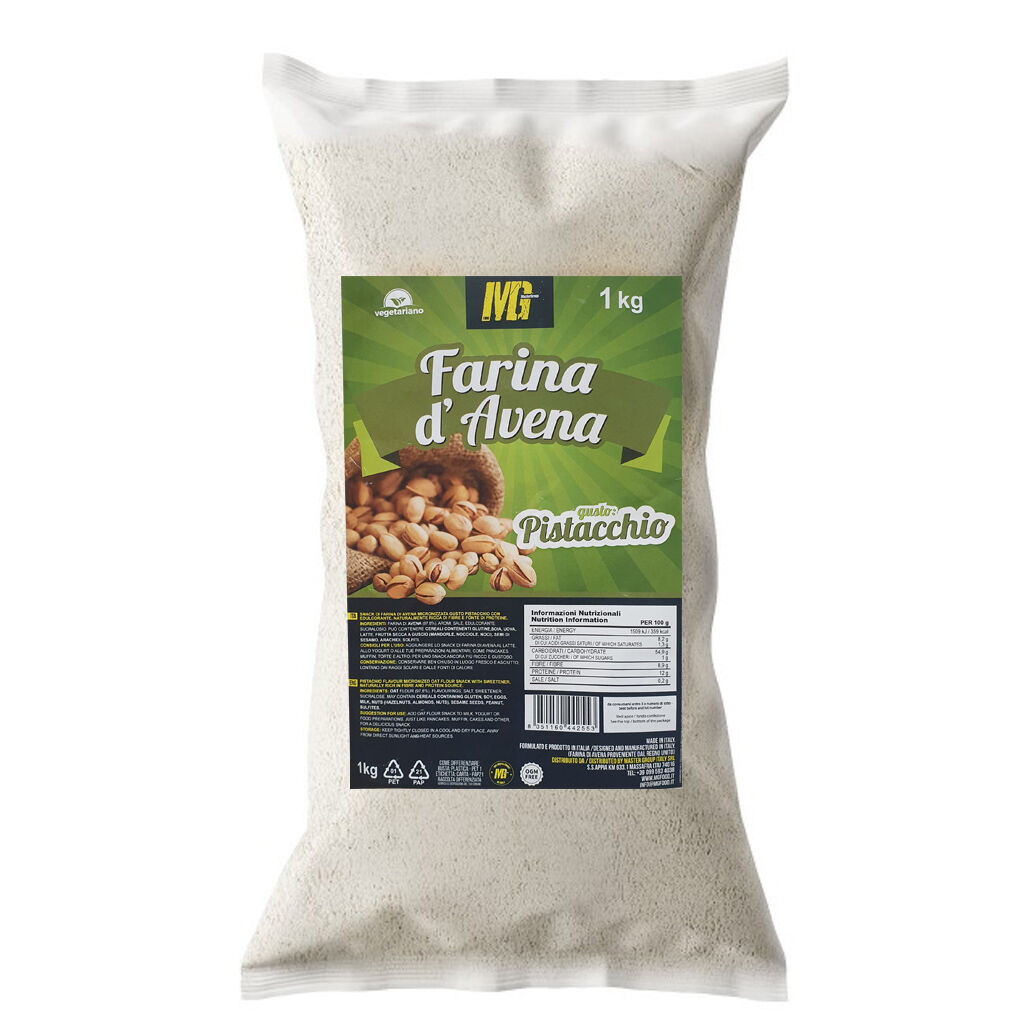 mg food farina d'avena pistacchio 1 kg