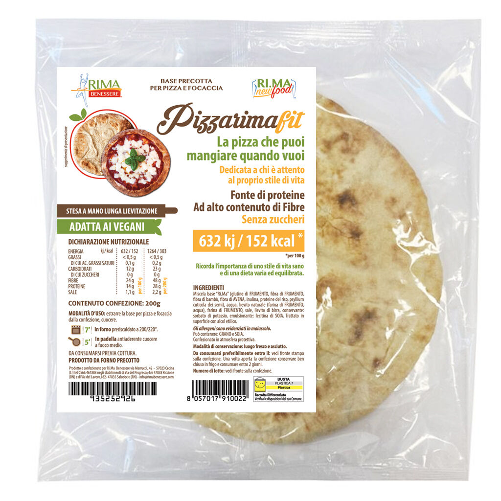 ri.ma benessere pizzarima fit 200 gr