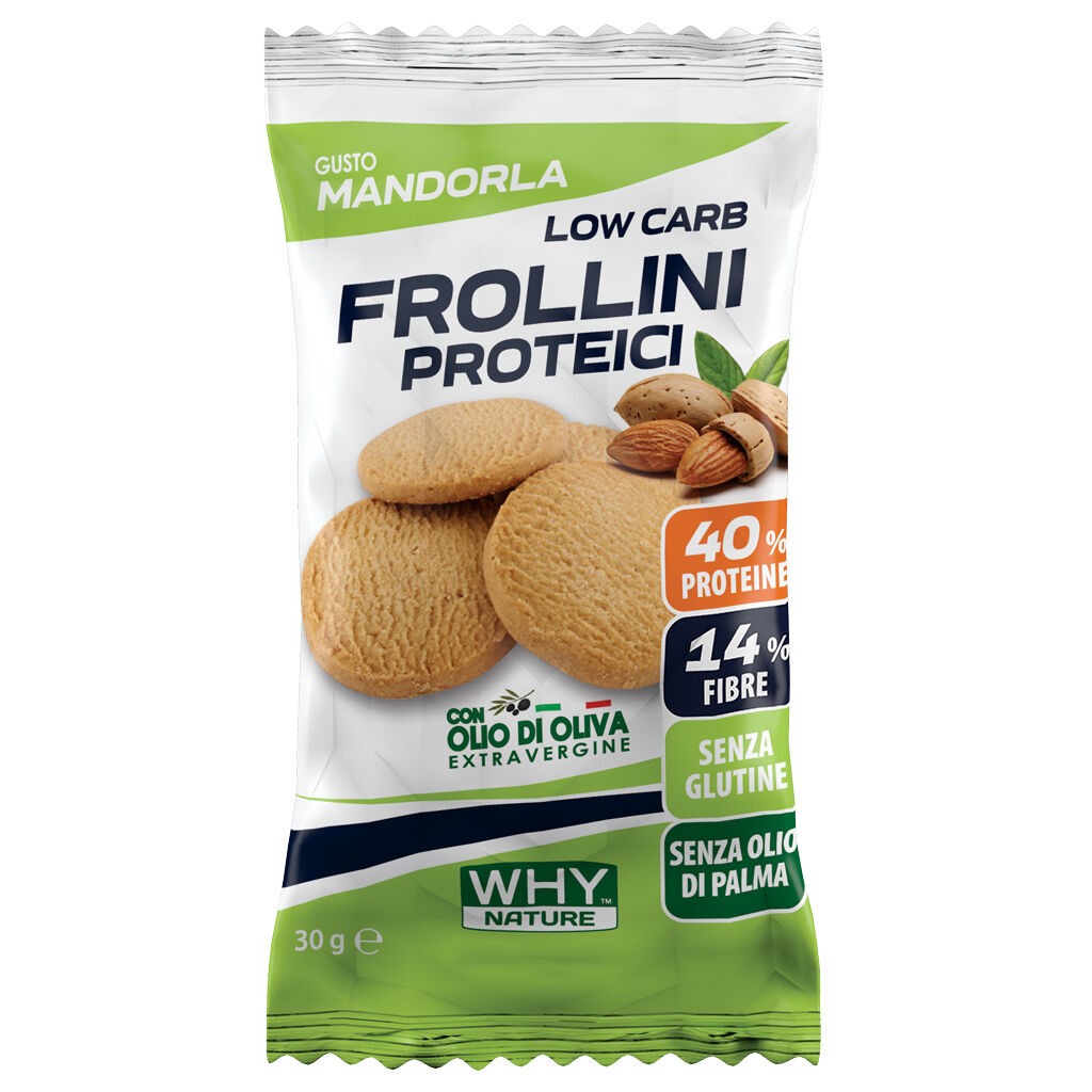 why nature frollini proteici 30 gr mandorla