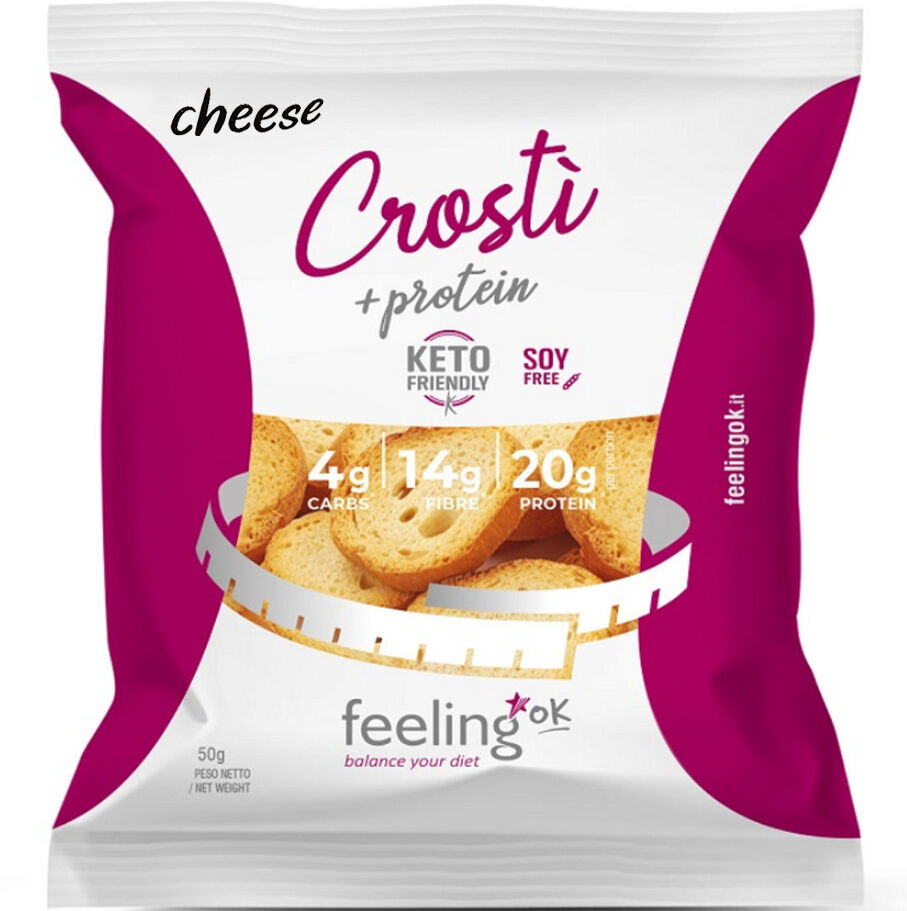 Feeling Ok Crosti' + Protein 50 Gr Formaggio