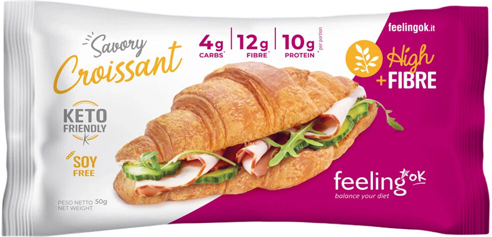 Feeling Ok Salty Croissant + Fibre 50 Gr