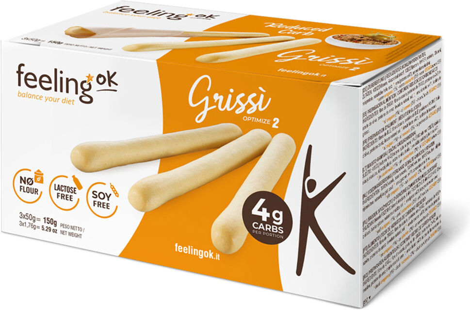 Feeling Ok Optimize Grissino 150 Gr Rosmarino