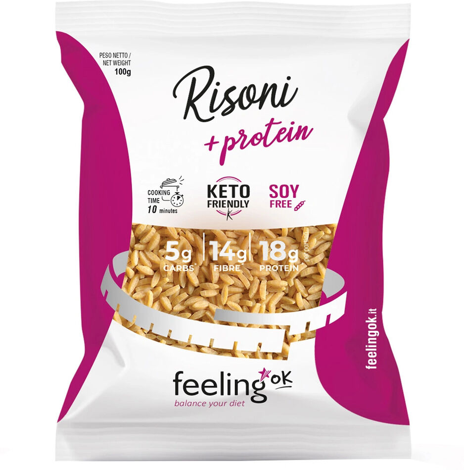 Feeling Ok Risoni + Protein 100 Gr