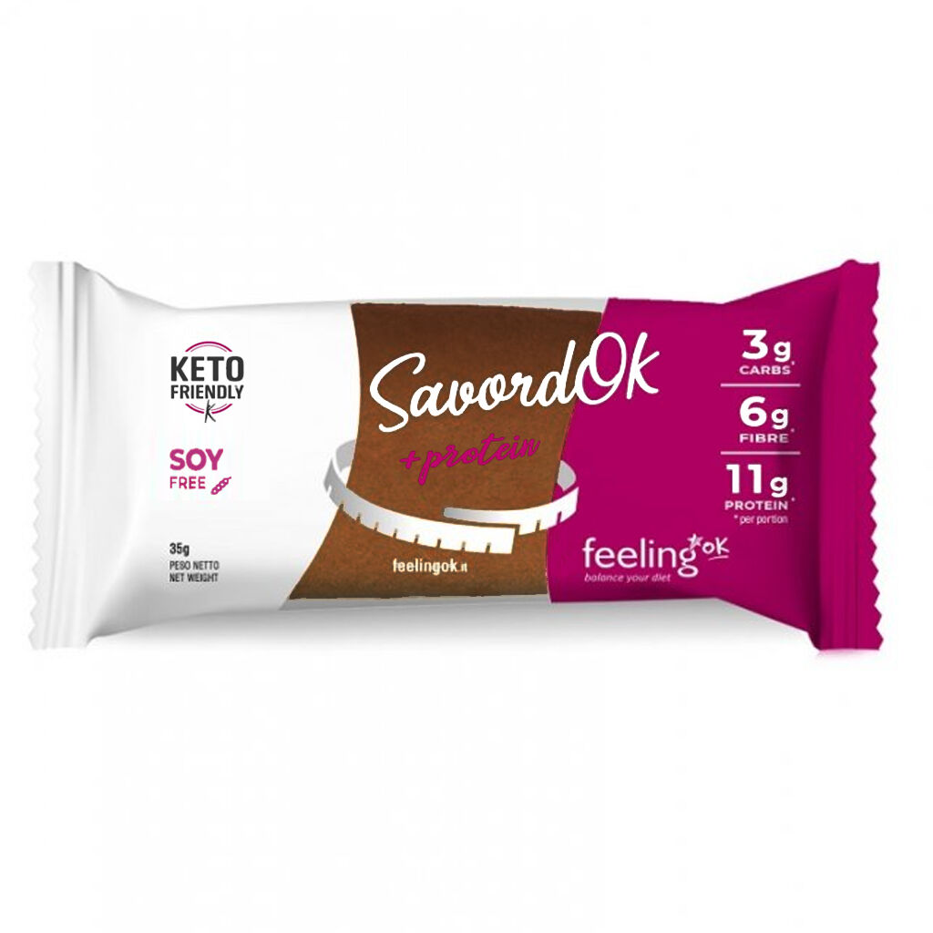 Feeling Ok Savordok + Protein 35 Gr Cacao