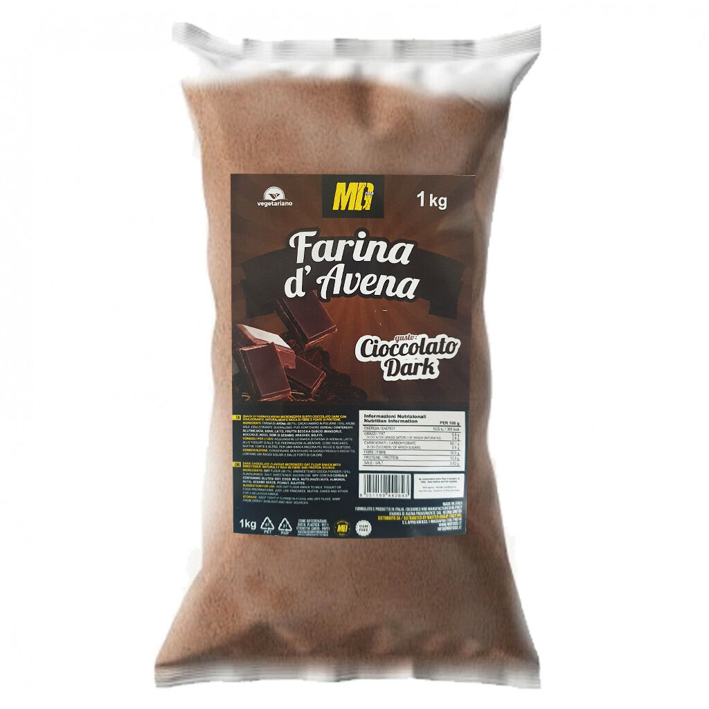 Mg Food Farina D'Avena Cioccolato Dark 1 Kg