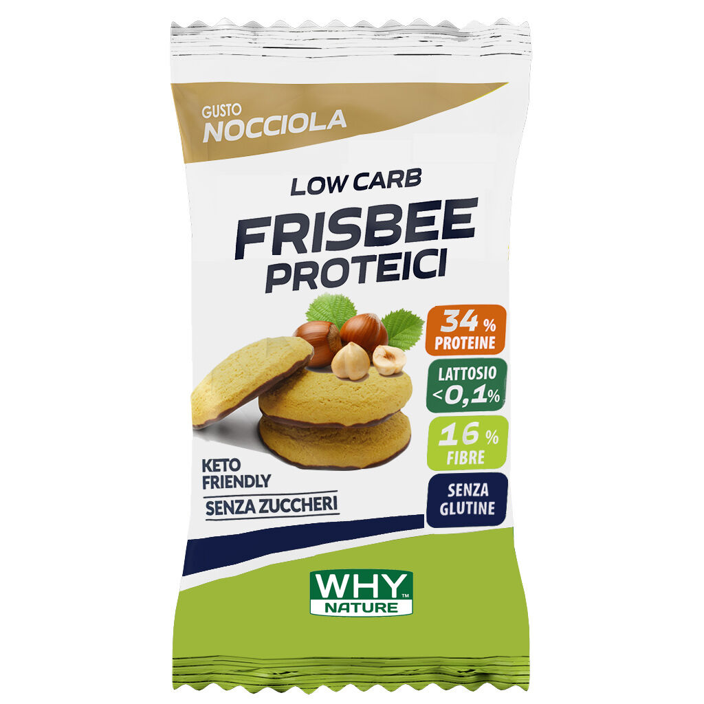 Why Nature Frisbee Proteici 36 Gr Nocciola