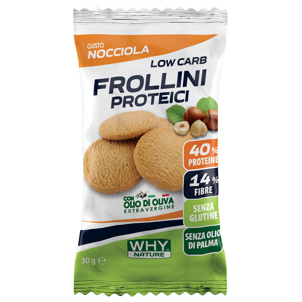 Why Nature Frollini Proteici 30 Gr Nocciola