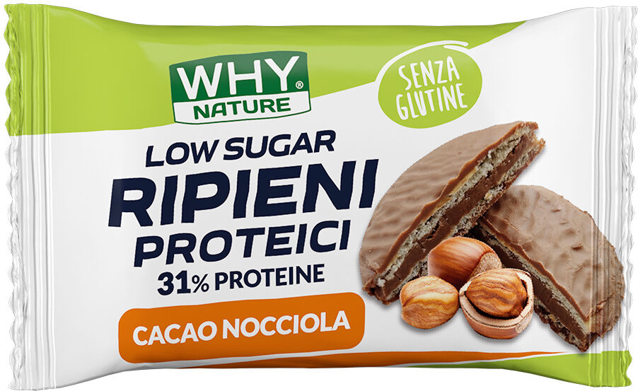 Why Nature Ripieni Proteici 17 Gr Cacao Nocciola