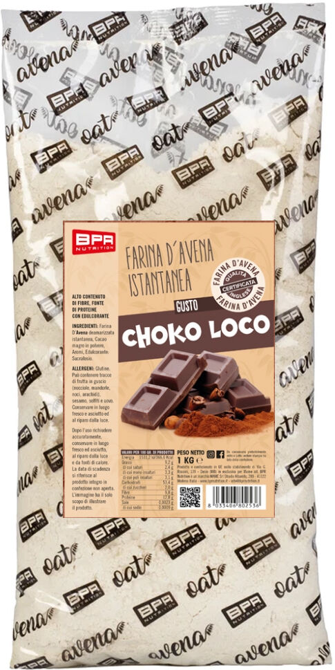 Bpr Nutrition Farina Di Avena Aromatizzata 1 Kg Choko Loco