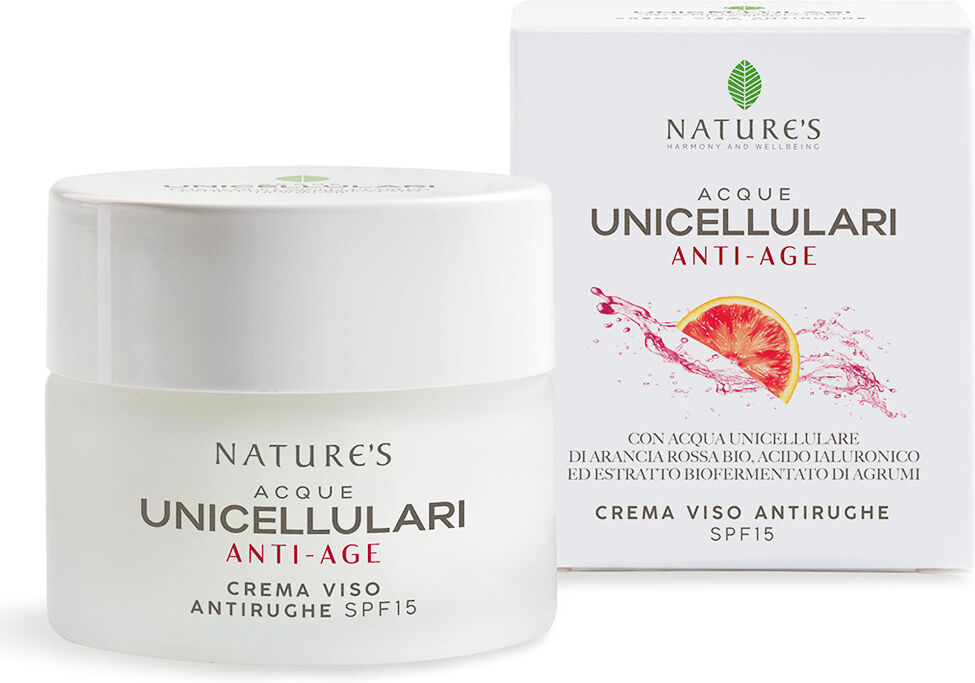 Nature'S Acque Unicellulari Crema Viso Antirughe Spf 15 50 Ml