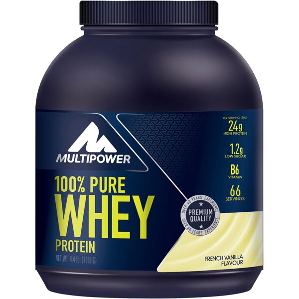 multipower 100% pure whey protein 2 kg vaniglia