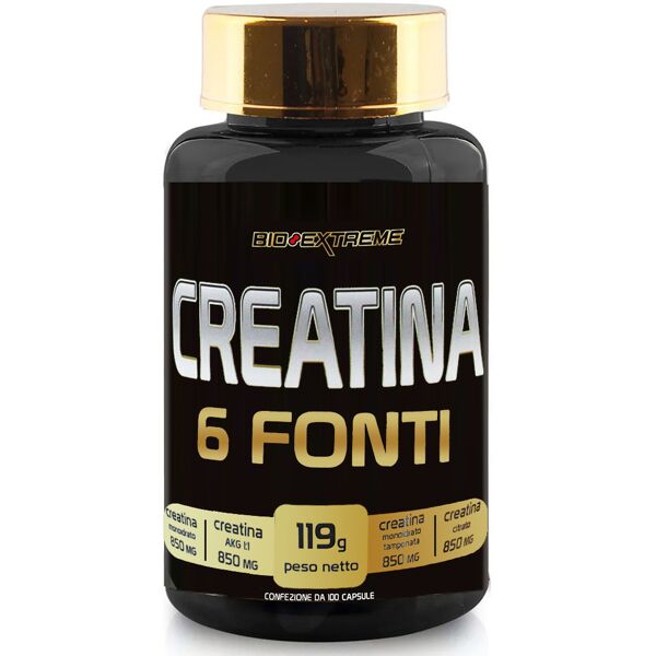 bio extreme creatina 6 fonti 100 cps