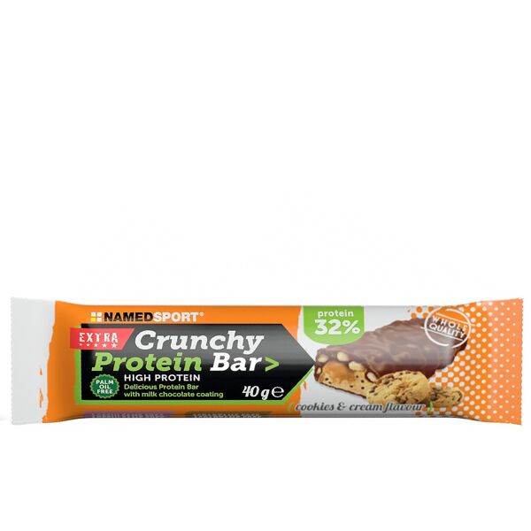 named sport crunchy protein bar 40 gr cookies and cream