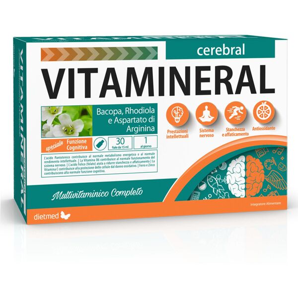 dietmed vitamineral cerebral 30 fiale