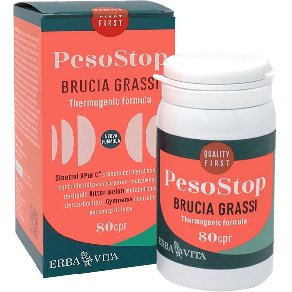 erba vita pesostop brucia grassi 80 cpr