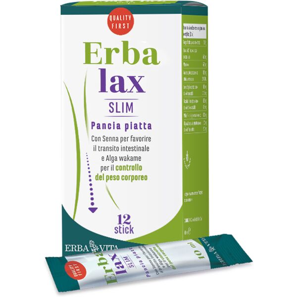 erba vita erbalax slim pancia piatta 12 stick