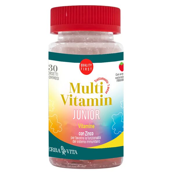erba vita multi-vitamin junior 30 orsetti gommosi
