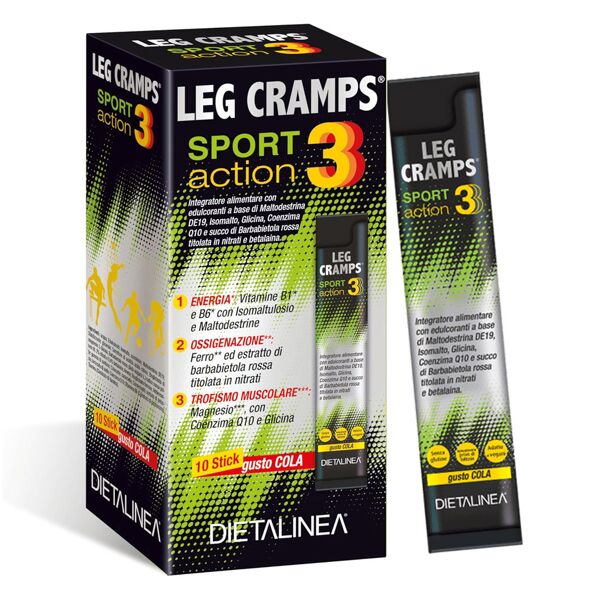 dietalinea leg cramps sport action 3 10 stick cola