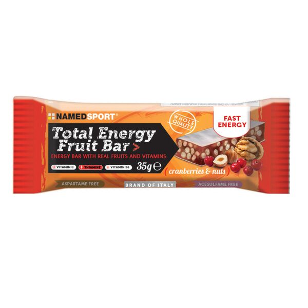 named sport total energy fruit bar 35 gr cranberry and nuts