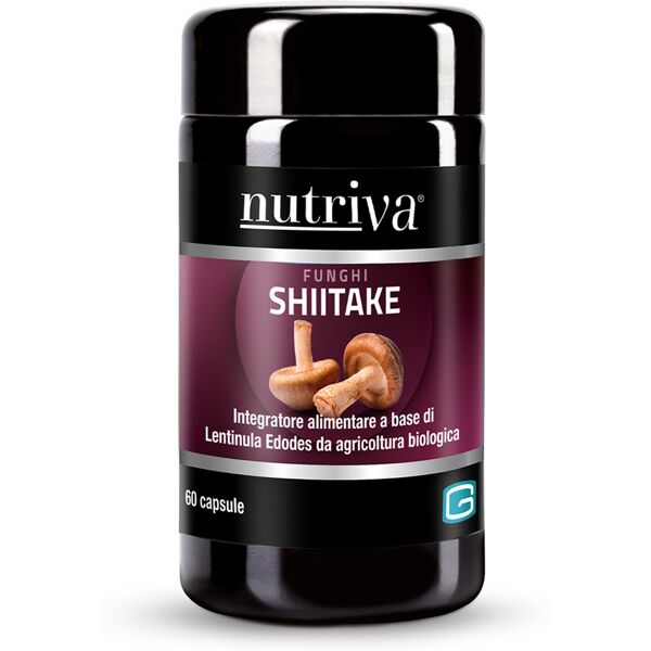 nutriva shiitake 60 cps