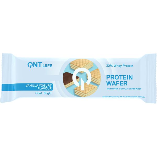 qnt protein wafer bar 35 gr yogurt-vaniglia