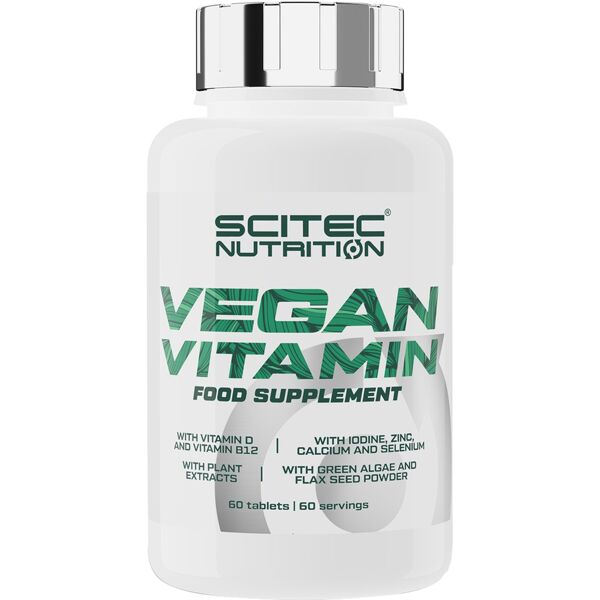 scitec vegan vitamin 60 cpr