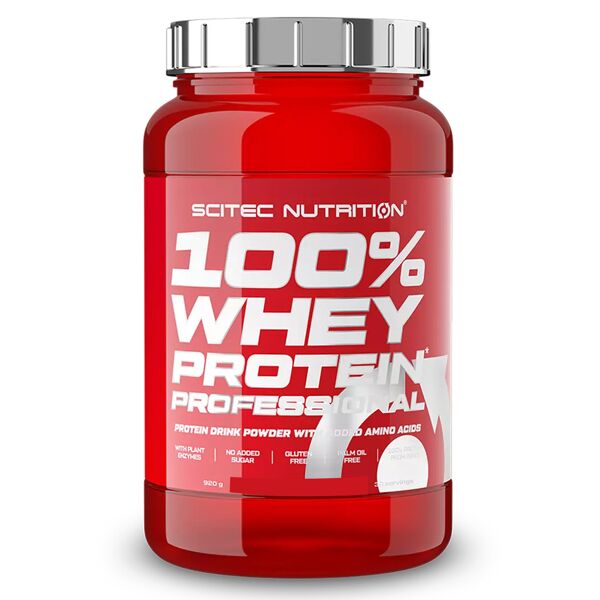 scitec 100% whey professional 920 gr cioccolato-nocciola