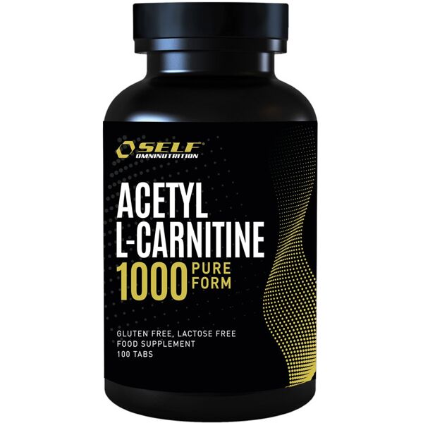 self omninutrition acetyl l-carnitine 1000 100 tabs